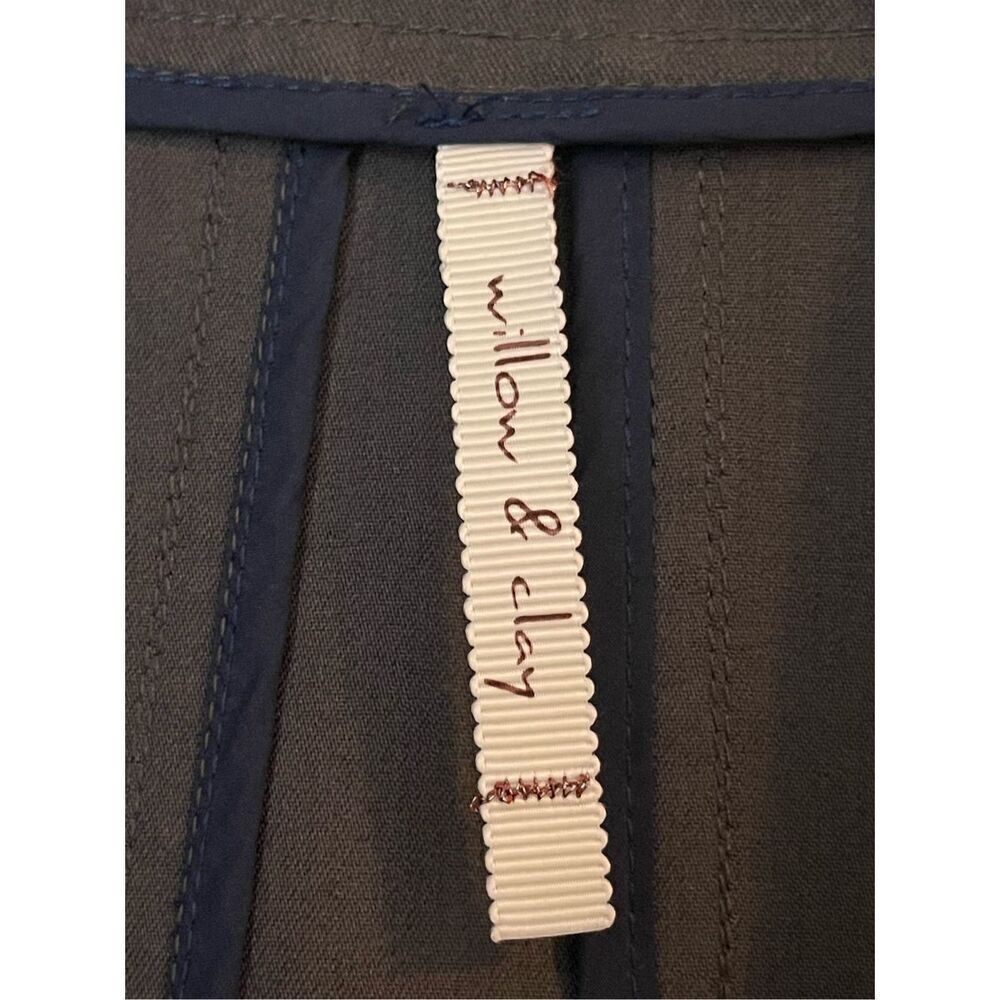 Willow & Clay Blazer Jacket Open Drape Front Size… - image 5